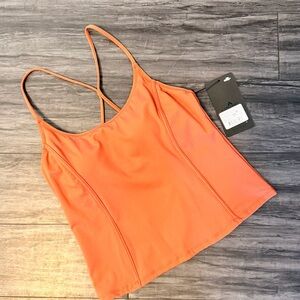 Losano Sculptlux Contour Tank Baked Clay Coral Size L NWT